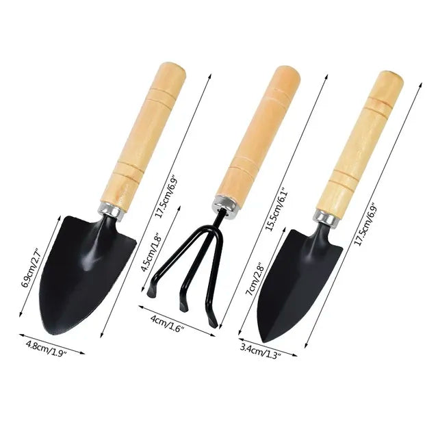 3Pcs/Set Mini Garden Tool Set